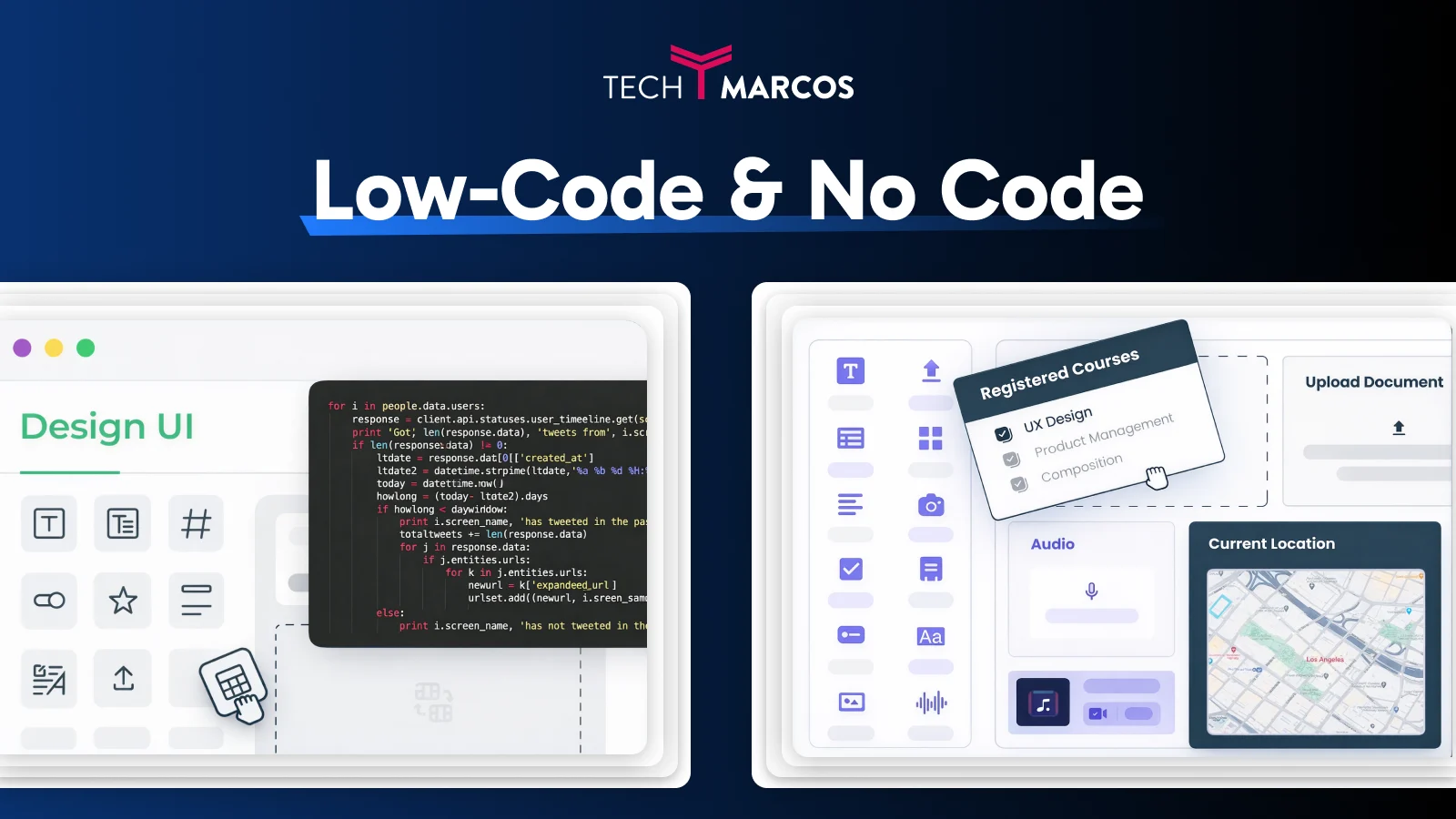 Low-code and no-code development platforms enabling faster application development and digital transformation