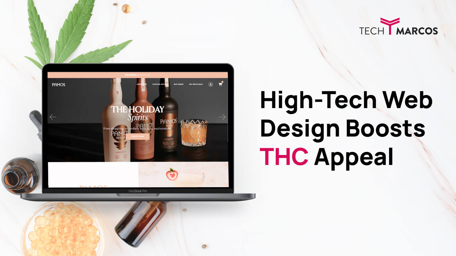 Expert web development agency for THC product websites.