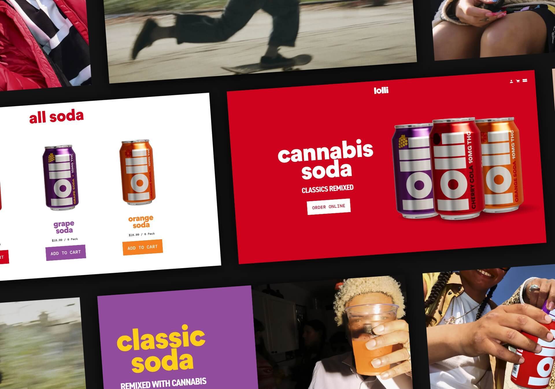 lollisoda portfolio banner