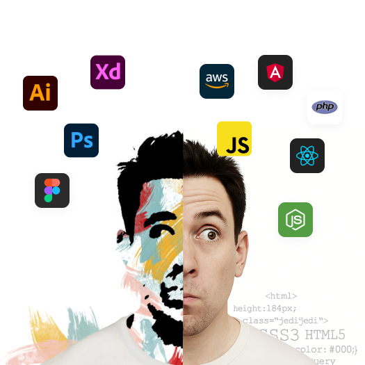 Custom website design services icon for brand-focused visual solutions