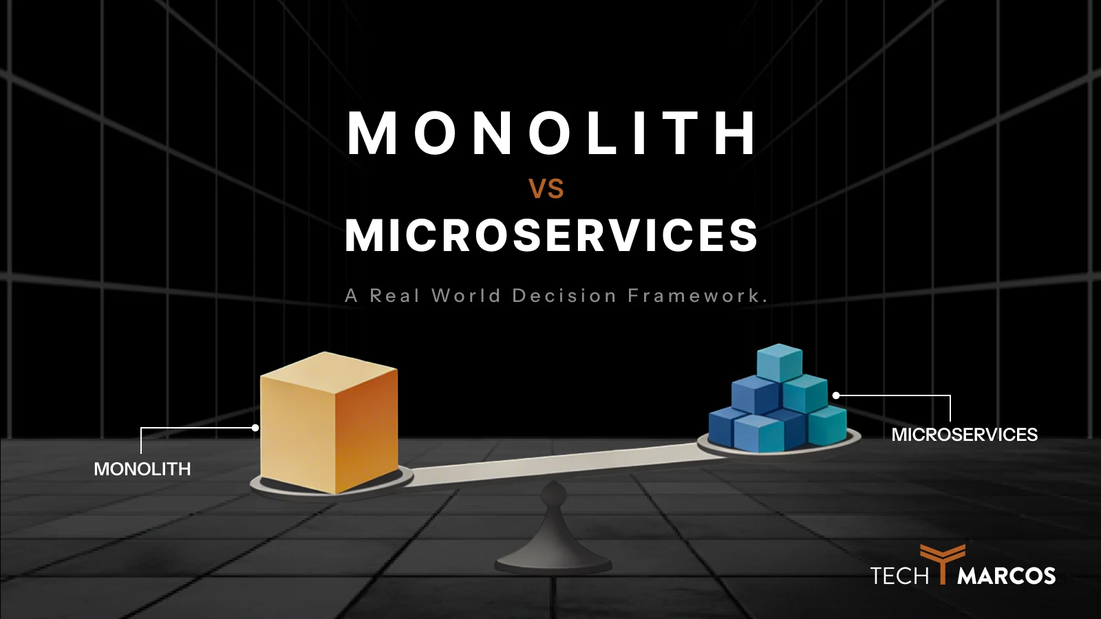 Monolith vs Microservices: A Real-World Decision Framework